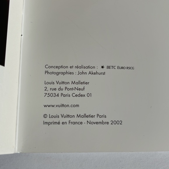 Luis Vuitton Vintage Rare Authentic Catalog Catalogue Cruise Collection 2003 - Picture 5 of 5